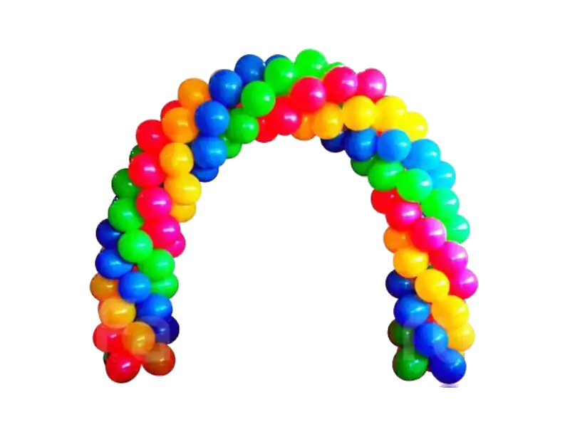 Набор для арки из шаров радужного цвета