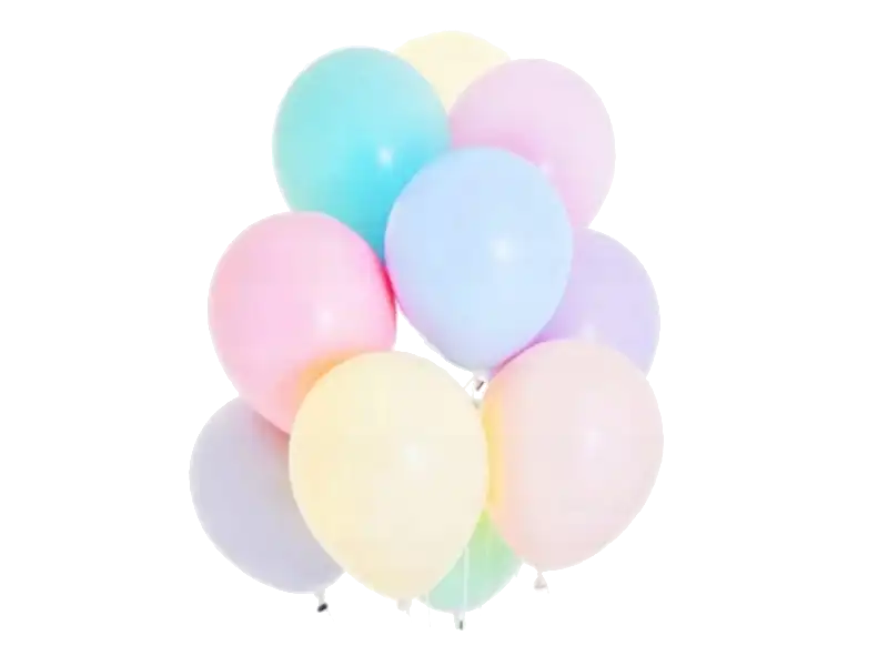 Набор мини-шаров пастельных тонов
